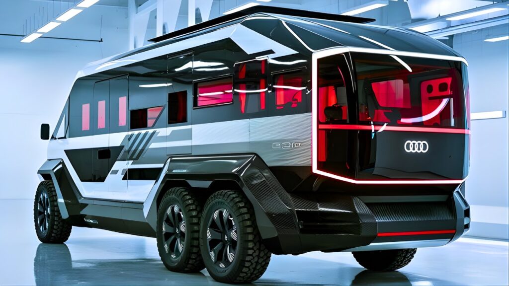 2026 Audi Luxury Camper Van – Futuristic Design Meets Smart Mobility & Adventure-Ready Features!