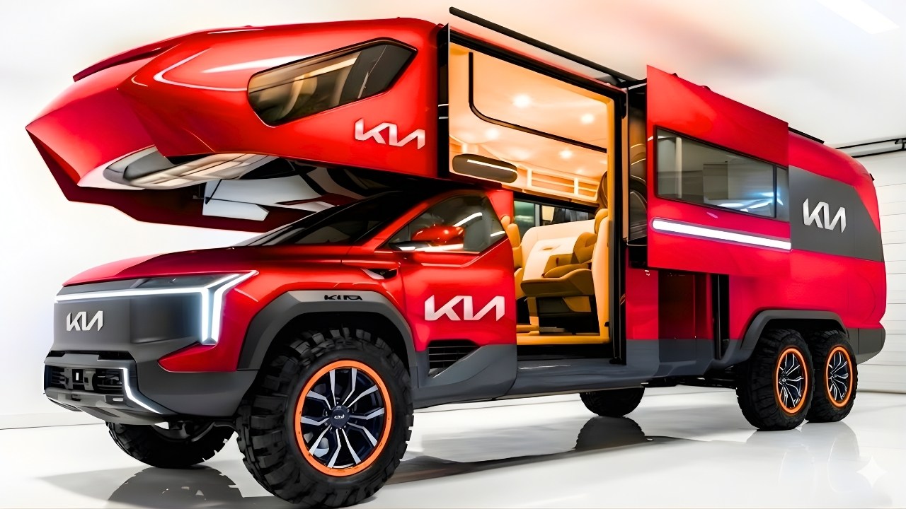 Kia Camper Van 2026 – The Most Affordable Luxury RV of the Year Starts at $20,000!