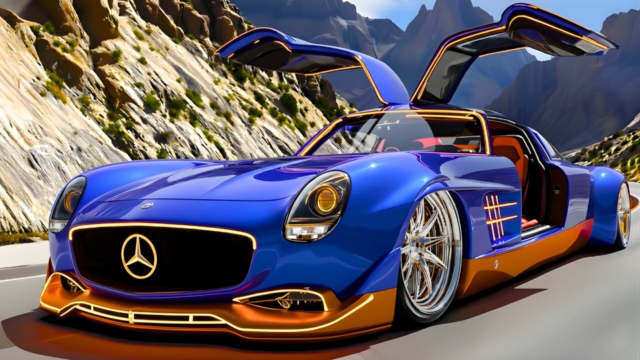 Mercedes 300SL Gullwing 1955 – The Legend That Redefined Elegance & Performance Forever!